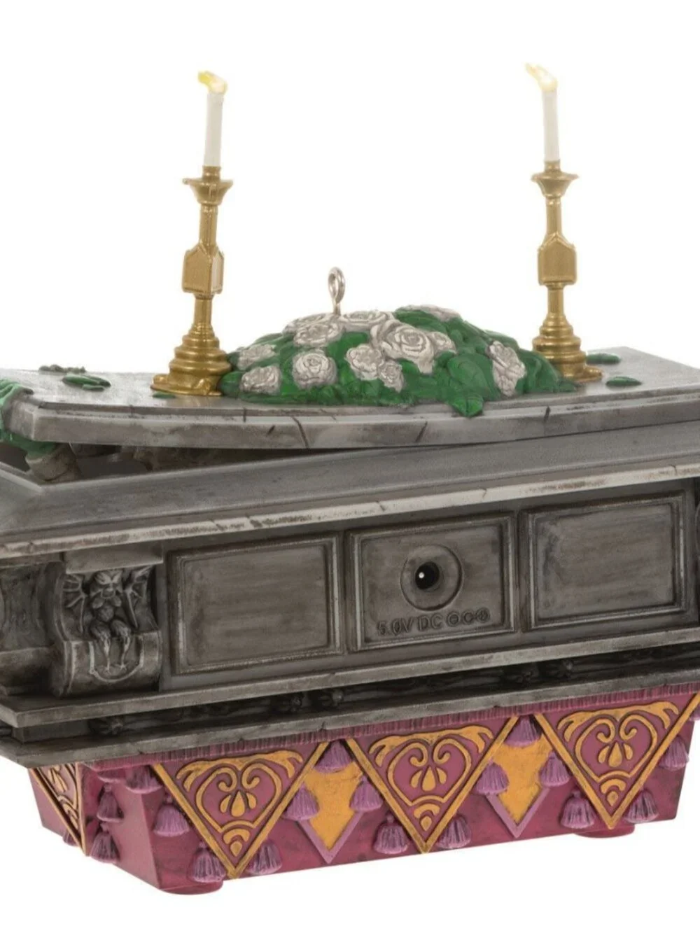 Hallmark Haunted Mansion Collection The Coffin in the Conservatory Ornament